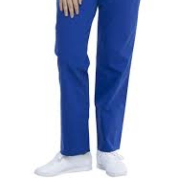 SCRUBSTAR WOMEN'S SIZE 3 X DRAWSTRING PANTS ELECTRIC BLUE MEDICAL DOCTOR NEW - Picture 3 of 15